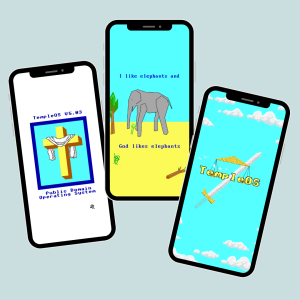 TempleOS Phone Background Pack - FREE Download!